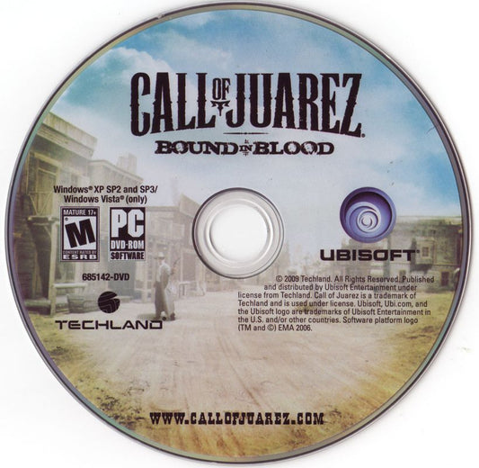 Call of Juarez - Bound in Blood Microsoft Windows PC CD-PC Gamez USA