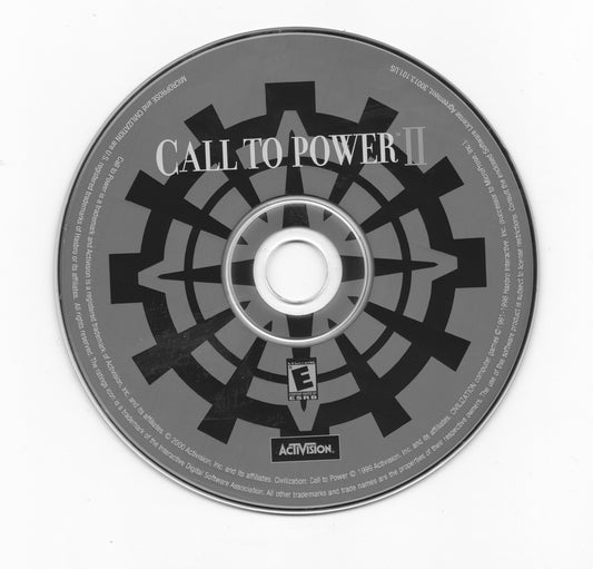 Call to Power II (Microprose)(Activision)(2000) Microsoft Windows PC CD-PC Gamez USA