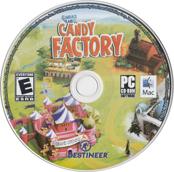 Candace Kane's Candy Factory Microsoft Windows PC CD by PC Gamez USA