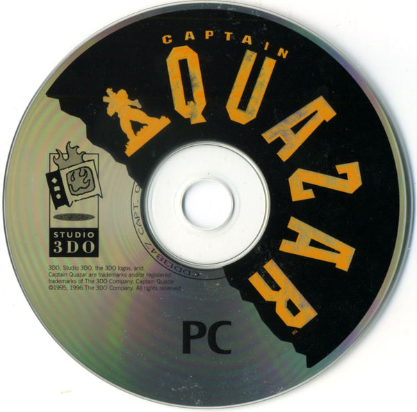 Captain Quazar Microsoft Windows PC CD-PC Gamez USA