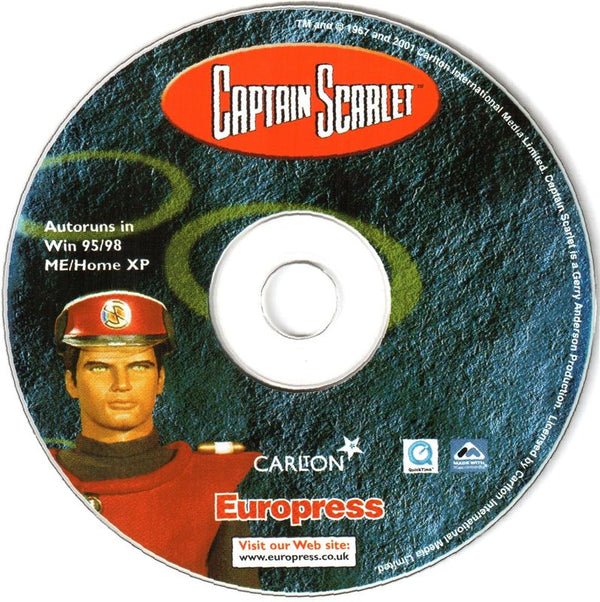Captain Scarlet In the Shadow of Fear Microsoft Windows PC CD-PC Gamez USA