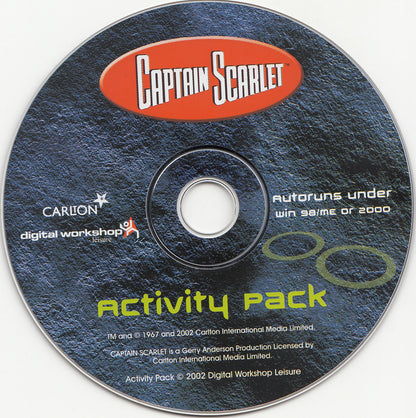 Captain Scarlett Activity Pack Microsoft Windows PC CD-PC Gamez USA