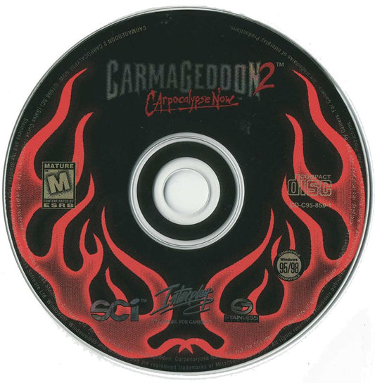 Carmageddon 2: Carpocalypse Now 1998 Microsoft Windows SCi Games Interplay-PC Gamez USA