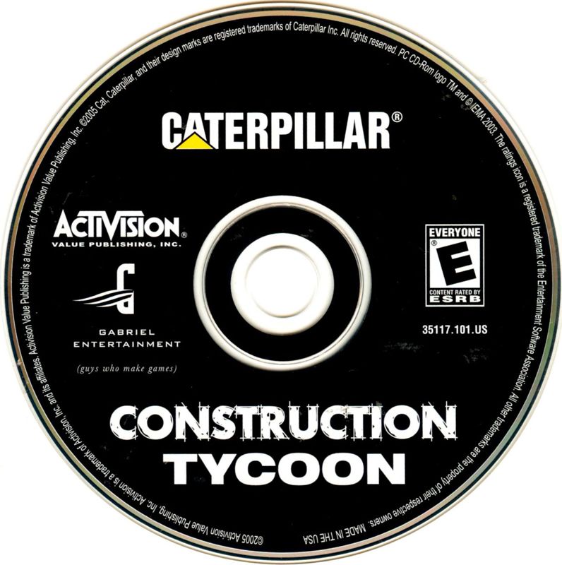 Caterpillar Construction Tycoon Microsoft Windows PC CD-PC Gamez USA