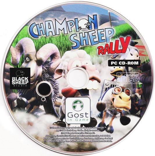 Championsheep Rally Microsoft Windows PC CD-PC Gamez USA