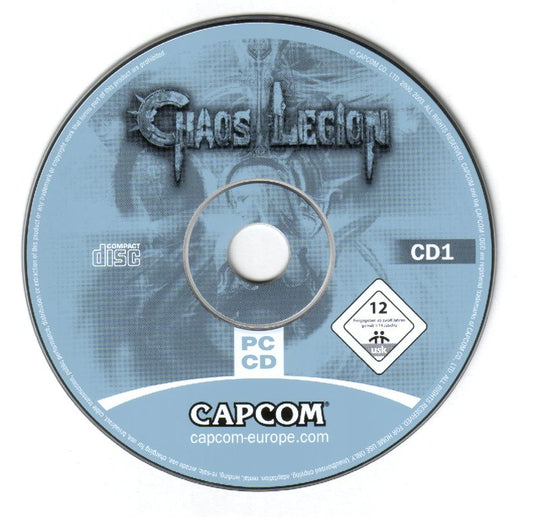 Chaos Legion Disc 1-2 Microsoft Windows PC CD-PC Gamez USA