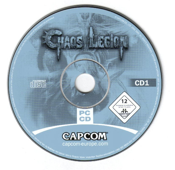 Chaos Legion (Japan) Disc 1 Microsoft Windows PC CD by PC Gamez USA