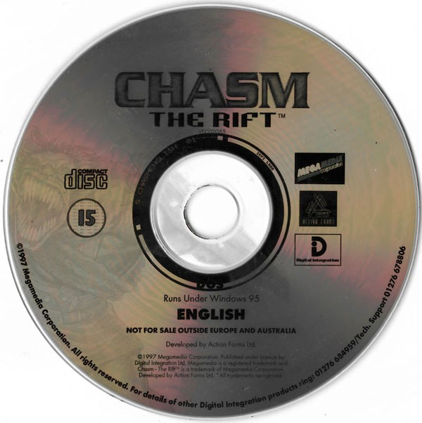Chasm The Rift Microsoft Windows PC CD-PC Gamez USA