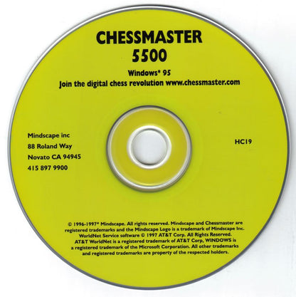 Chessmaster 5500 Microsoft Windows PC CD-PC Gamez USA