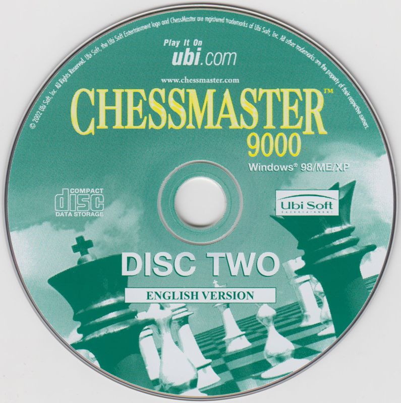 Chessmaster 9000 Disc 1-2 Microsoft Windows PC CD-PC Gamez USA