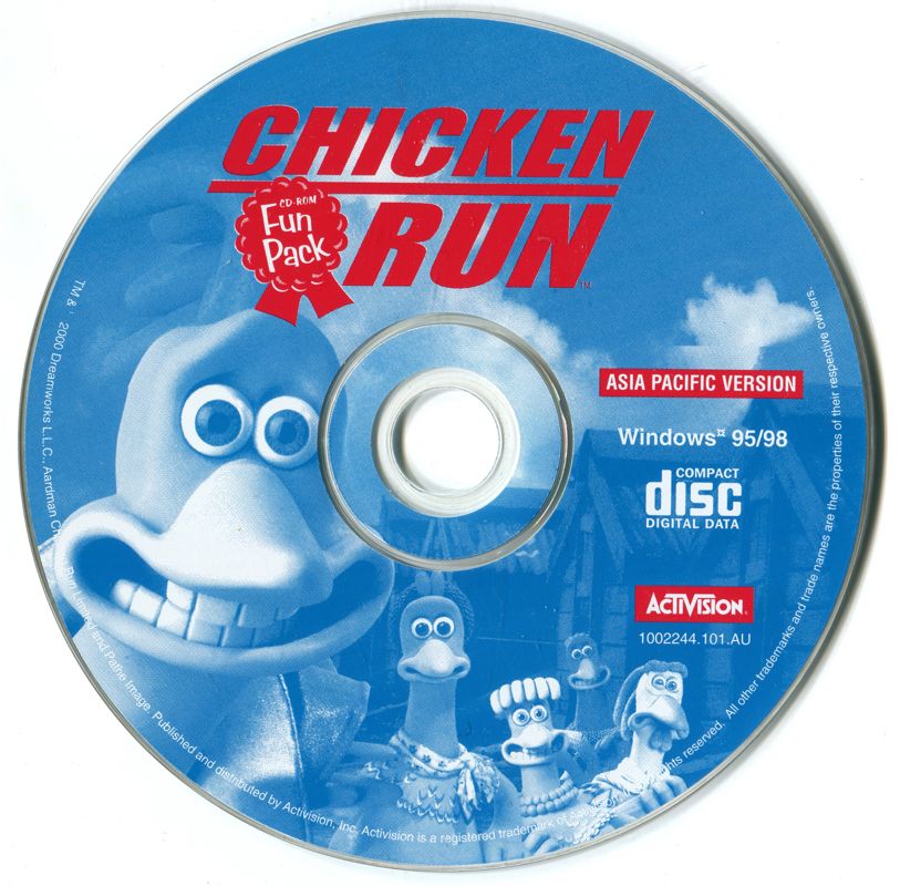 Chicken Run Microsoft Windows PC CD-PC Gamez USA