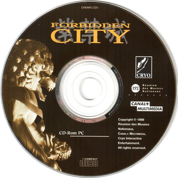 China The Forbidden City Microsoft Windows PC CD-PC Gamez USA