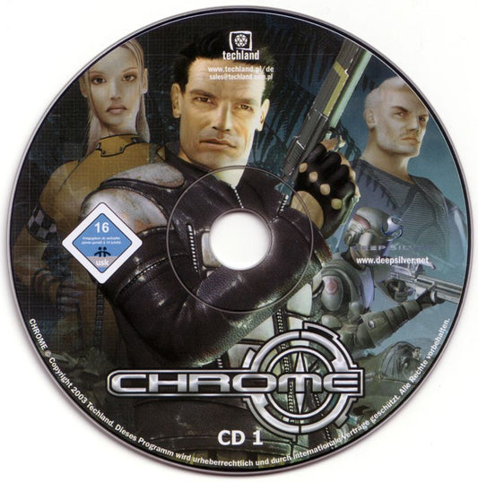 Chrome Disc 1-2 Microsoft Windows PC CD-PC Gamez USA