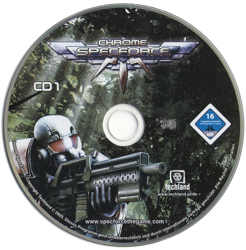 Chrome SpecForce Disc 1-2 Microsoft Windows PC CD-PC Gamez USA