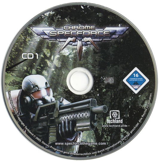 Chrome SpecForce Disc 1-2 Microsoft Windows PC CD-PC Gamez USA