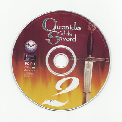 Chronicles of the Sword Psygnosis Disc 1-2 Microsoft Windows PC CD-PC Gamez USA
