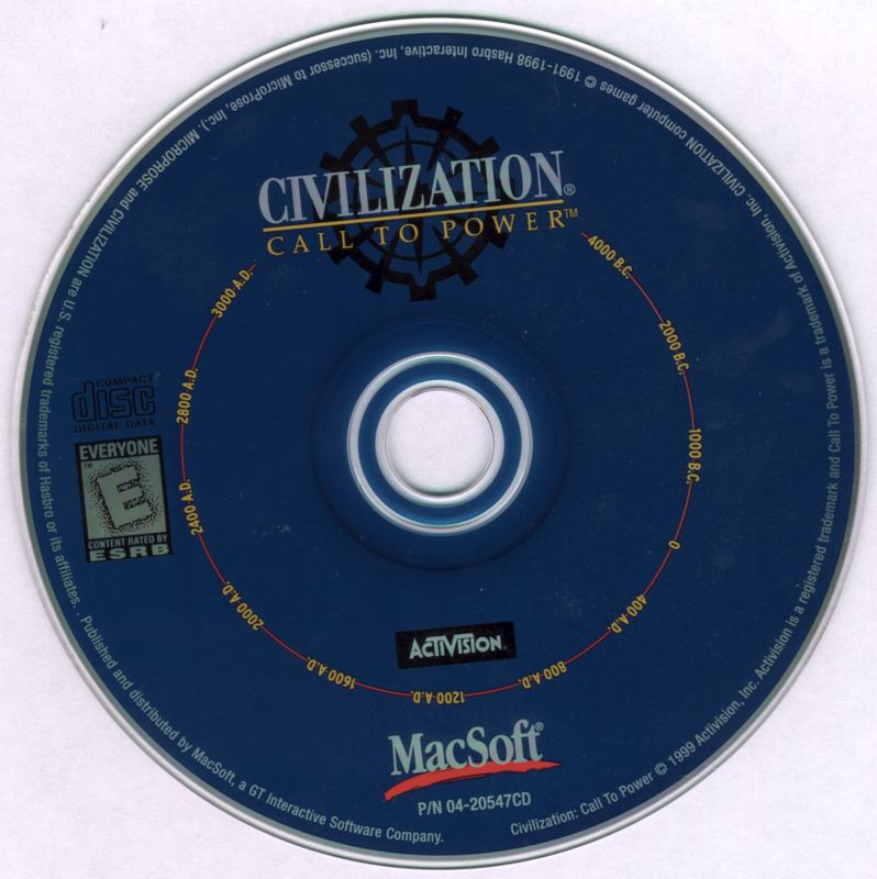 Civilization Call To Power Microsoft Windows PC CD-PC Gamez USA