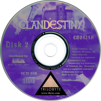 Clandestiny Disc 1-2 Microsoft Windows PC CD-PC Gamez USA