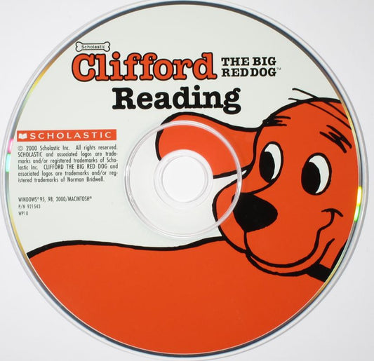 Clifford the Big Red Dog Reading Microsoft Windows PC CD-PC Gamez USA