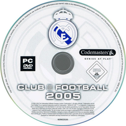 Club Football 2005 Microsoft Windows PC CD-PC Gamez USA