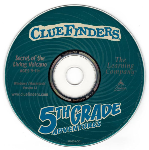 ClueFinders 5th Microsoft Windows PC CD by PC Gamez USA