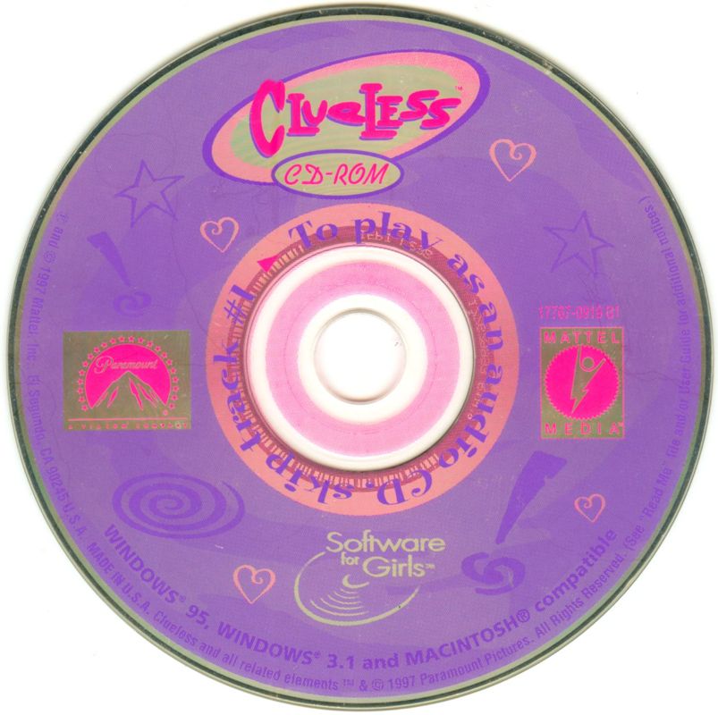 Clueless CD-ROM Microsoft Windows PC CD-PC Gamez USA