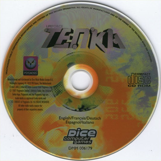 Codename Life Force Tenka Microsoft Windows PC CD-PC Gamez USA