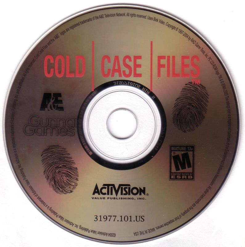 Cold Case Files Microsoft Windows PC CD-PC Gamez USA