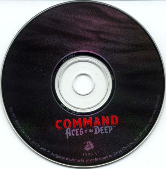 Command - Aces of the Deep Microsoft Windows PC CD-PC Gamez USA