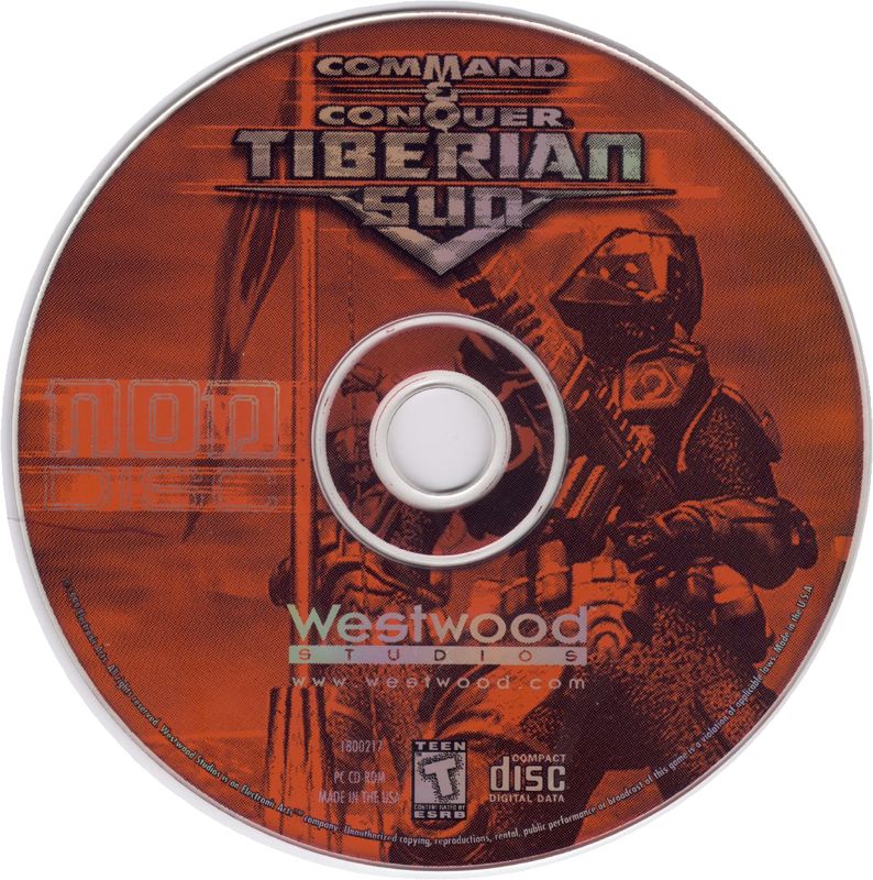 Command & Conquer Tiberian Sun Disc 1 - 2 Microsoft Windows PC CD-PC Gamez USA