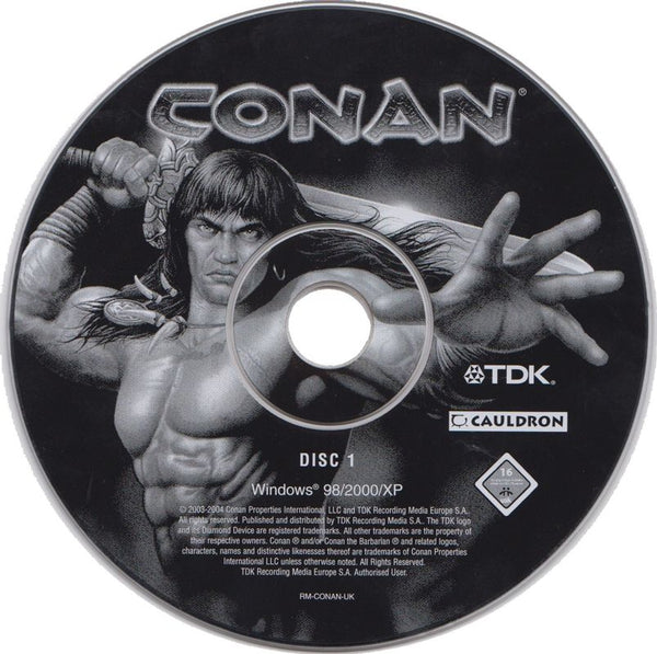 Conan Disc 1-3 Microsoft Windows PC CD by PC Gamez USA