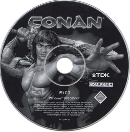 Conan Disc Disc 1-3 Microsoft Windows PC CD-PC Gamez USA