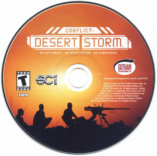 Conflict Desert Storm Microsoft Windows PC CD-PC Gamez USA