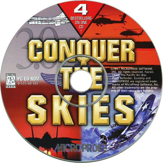 Conquer the Skies Microsoft Windows PC CD-PC Gamez USA