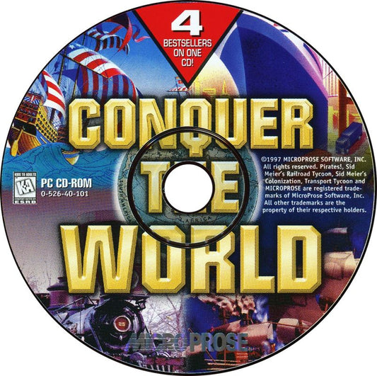 Conquer the World Microsoft Windows PC CD-PC Gamez USA