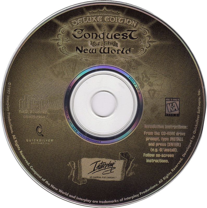 Conquest of the New World Deluxe Edition Microsoft Windows PC CD-PC Gamez USA