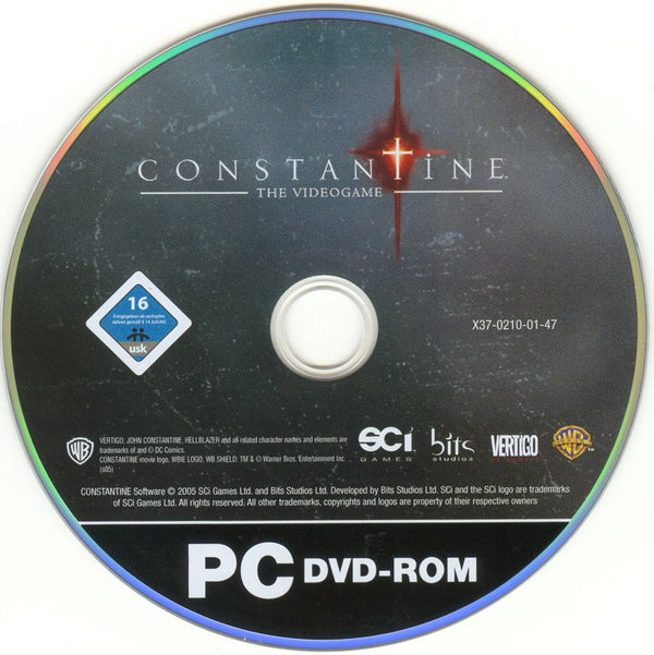 Constantine Microsoft Windows PC DVD by PC Gamez USA