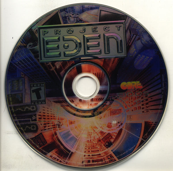 Core Eidos Project Eden Microsoft Windows PC CD-PC Gamez USA