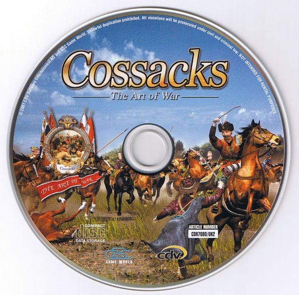 Cossacks - The Art of War Microsoft Windows PC CD-PC Gamez USA