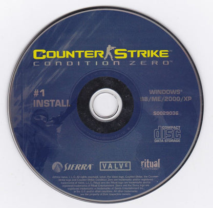 Counter-Strike - Condition Zero Disc 1-2 Microsoft Windows PC CD-PC Gamez USA