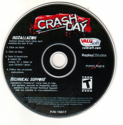 Crashday Microsoft Windows PC CD-PC Gamez USA