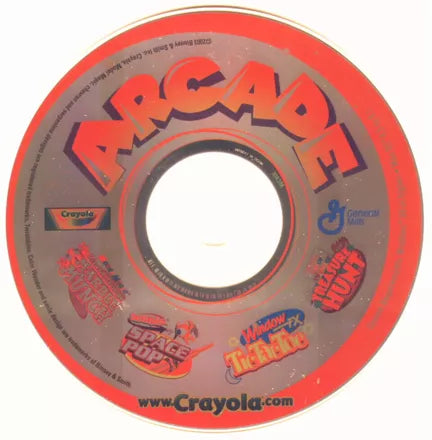 Crayola Arcade Microsoft Windows PC CD-PC Gamez USA