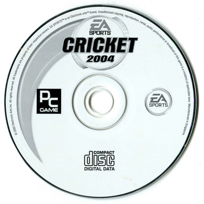 Cricket 2004 Disc 1-2 Microsoft Windows PC CD-PC Gamez USA