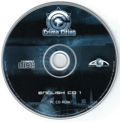 Crime Cities Disc 1-2 Microsoft Windows PC CD-PC Gamez USA