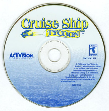 Cruise Ship Tycoon Microsoft Windows PC CD-PC Gamez USA