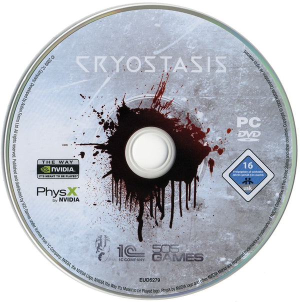 Cryostasis Microsoft Windows PC DVD by PC Gamez USA
