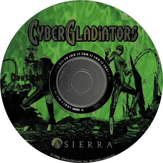 Cyber Gladiators Microsoft Windows PC CD-PC Gamez USA