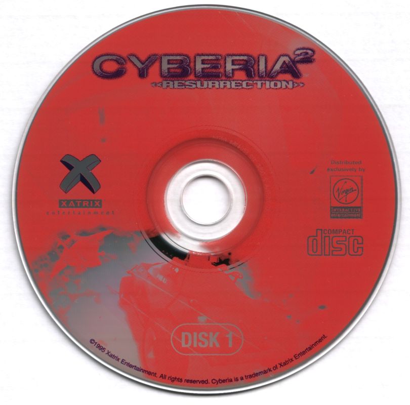 Cyberia 2 Resurrection Disc 1-2 Microsoft Windows PC CD-PC Gamez USA