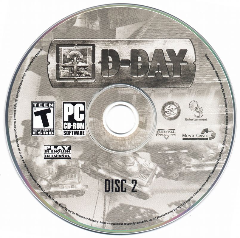 D-Day Disc 1-2 Microsoft Windows PC CD-PC Gamez USA