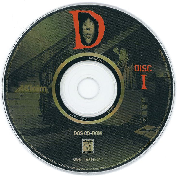 D Disc 1-2 Microsoft Windows PC CD-PC Gamez USA